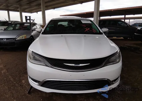2015 Chrysler 200 Limited z USA, uszkodzony, nr VIN 1C3CCCAB6FN621183